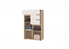 Комод АНТАЛИЯ (Сонома/Белый софт) в Елабуге - elabuga.mebel24.online | фото 2