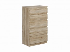 Комод КАСТОР с пятью ящиками, цвет Дуб Сонома в Елабуге - elabuga.mebel24.online | фото