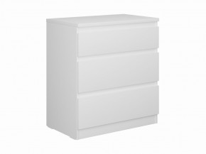 Комод КАСТОР с тремя ящиками, цвет белый в Елабуге - elabuga.mebel24.online | фото