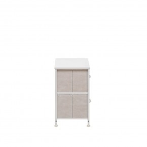 Комод Leset Линкс 2 ящ. (к/з), Каркас Белый, ящики Белые в Елабуге - elabuga.mebel24.online | фото 4