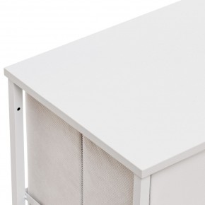 Комод Leset Линкс 4 ящ. (к/з), Каркас Белый, ящики Белые в Елабуге - elabuga.mebel24.online | фото 6