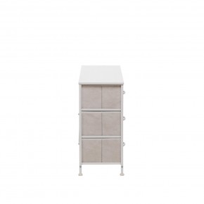 Комод Leset Линкс 6 ящ. (к/з), Каркас Белый, ящики Белые в Елабуге - elabuga.mebel24.online | фото 4