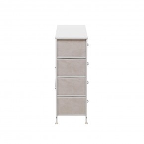 Комод Leset Линкс 8 ящ. (к/з), Каркас Белый, ящики Белые в Елабуге - elabuga.mebel24.online | фото 5