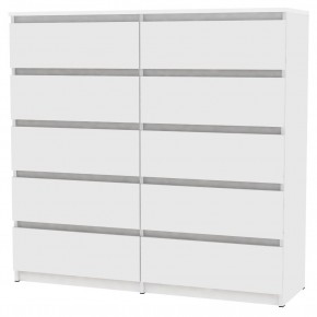 Комод Malta light K155 (Белый) в Елабуге - elabuga.mebel24.online | фото