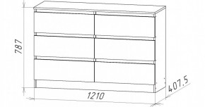 НИЦЦА-7 Комод (НЦ.07) в Елабуге - elabuga.mebel24.online | фото 3