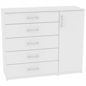 Комод "Калисто (K41)" ручка рейлинг (Белый) в Елабуге - elabuga.mebel24.online | фото