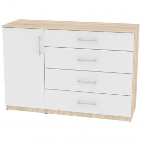 Комод "Калисто (K44)" ручка рейлинг (ДСС-Белый) в Елабуге - elabuga.mebel24.online | фото