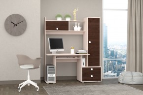 Компьютерный стол №10 (Венге/Дуб Белфорд) в Елабуге - elabuga.mebel24.online | фото 1