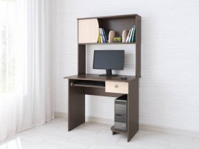 Компьютерный стол Грета-4 венге/дуб молочный в Елабуге - elabuga.mebel24.online | фото