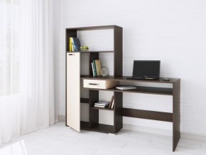 Компьютерный стол Квартет-8 венге/дуб молочный в Елабуге - elabuga.mebel24.online | фото