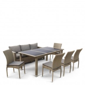 Комплект плетеной мебели T365/S65/Y380B-W65 Light Brown (8+1) в Елабуге - elabuga.mebel24.online | фото 3