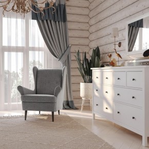 Кресло для отдыха Вало серый, ткань рогожка в Елабуге - elabuga.mebel24.online | фото 2