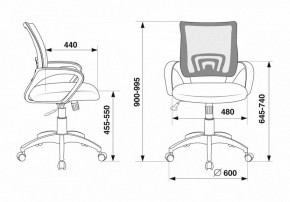 Кресло компьютерное CH-695N/R/TW-11 в Елабуге - elabuga.mebel24.online | фото 12