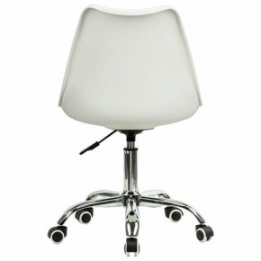 Кресло стул BRABIX "Eames MG-310 CH", хром, пластик белый, экокожа белая, 532923 в Елабуге - elabuga.mebel24.online | фото 4