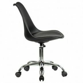 Кресло стул BRABIX "Eames MG-310 CH", хром, пластик черный, экокожа черная, 532925 в Елабуге - elabuga.mebel24.online | фото 3