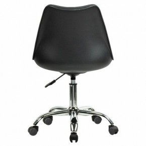 Кресло стул BRABIX "Eames MG-310 CH", хром, пластик черный, экокожа черная, 532925 в Елабуге - elabuga.mebel24.online | фото 4