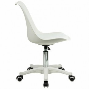 Кресло стул BRABIX "Eames MG-310 PL", пластик белый, экокожа белая, 532926 в Елабуге - elabuga.mebel24.online | фото 3