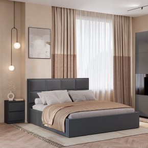 Кровать Линда КР-16 (Графит) 1600 в Елабуге - elabuga.mebel24.online | фото 2