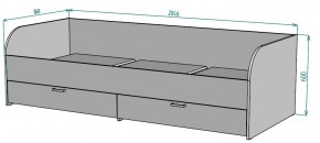 Кровать Ольга L54 (800*2000) в Елабуге - elabuga.mebel24.online | фото 2