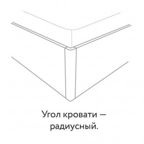 Кровать "Сандра" БЕЗ основания 1200х2000 в Елабуге - elabuga.mebel24.online | фото 3