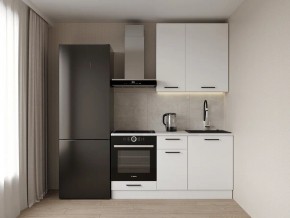 Кухонный гарнитур Белый Глянец 1600 h950 (Стол. 26мм) в Елабуге - elabuga.mebel24.online | фото