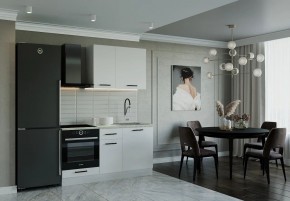 Кухонный гарнитур Белый Глянец 1600 (Стол. 26мм) в Елабуге - elabuga.mebel24.online | фото 1