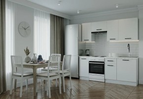 Кухонный гарнитур Белый Глянец 2000 (Стол. 26мм) в Елабуге - elabuga.mebel24.online | фото 1