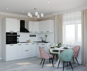 Кухонный гарнитур Белый Глянец 2400*1600 (Стол. 26мм) в Елабуге - elabuga.mebel24.online | фото