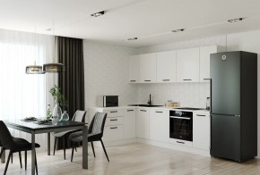 Кухонный гарнитур Белый Глянец 2600*1600 (Стол. 38мм) в Елабуге - elabuga.mebel24.online | фото