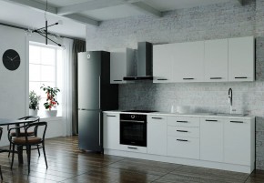 Кухонный гарнитур Белый Глянец 2800 (Стол. 38мм) в Елабуге - elabuga.mebel24.online | фото