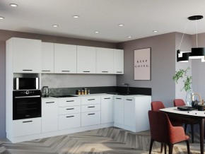 Кухонный гарнитур Белый Глянец 3200*1400 (Стол. 26мм) в Елабуге - elabuga.mebel24.online | фото