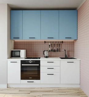 Кухонный гарнитур Капри 2200 h950 (Стол. 38мм) в Елабуге - elabuga.mebel24.online | фото