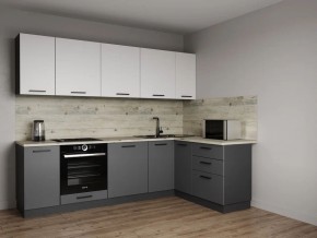 Кухонный гарнитур Меренга 2600*1600 (Стол. 26мм) в Елабуге - elabuga.mebel24.online | фото 1