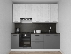 Кухонный гарнитур Санторини 2400 h950 (Стол. 26мм) в Елабуге - elabuga.mebel24.online | фото