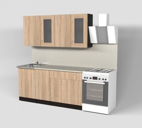 Кухонный гарнитур Симона демо 1700 (Венга/Дуб Сонома) в Елабуге - elabuga.mebel24.online | фото 1