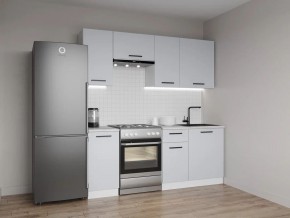 Кухонный гарнитур Смоки 2000 (Стол. 26мм) в Елабуге - elabuga.mebel24.online | фото 1