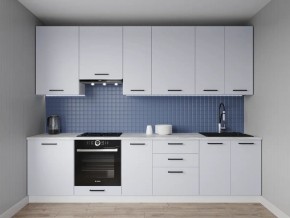 Кухонный гарнитур Смоки 2400 h950 (Стол. 26мм) в Елабуге - elabuga.mebel24.online | фото