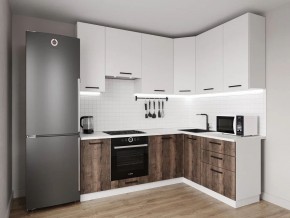 Кухонный гарнитур Старое Дерево 2200*1600 h950 (Стол. 26мм) в Елабуге - elabuga.mebel24.online | фото 1