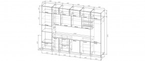 Кухонный гарнитур Старое Дерево 3400 (Стол. 26мм) в Елабуге - elabuga.mebel24.online | фото 2