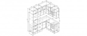 Кухонный гарнитур угловой Лада 2200*1700 (Стол. 26мм) в Елабуге - elabuga.mebel24.online | фото 2