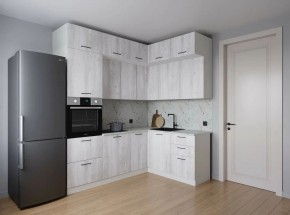 Кухонный гарнитур угловой Пайн 2200*1700 (Стол. 38мм) в Елабуге - elabuga.mebel24.online | фото 1