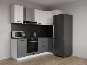 Кухонный гарнитур угловой Санторини 2200*1000 (Стол. 26мм) в Елабуге - elabuga.mebel24.online | фото