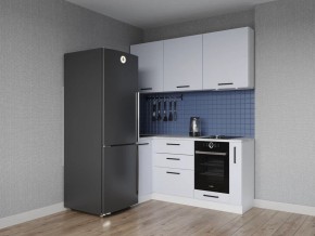Кухонный гарнитур угловой Смоки 1000*1800 (Стол. 26мм) в Елабуге - elabuga.mebel24.online | фото