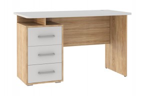 ЛАЙТ 2 Стол компьютерный (1200)  дуб сонома/белый в Елабуге - elabuga.mebel24.online | фото