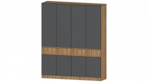 ЛЕНОРА Шкаф 4х створчатый (графит) в Елабуге - elabuga.mebel24.online | фото