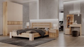 ЛЕНОРА Спальный гарнитур (модульный) кашемир в Елабуге - elabuga.mebel24.online | фото