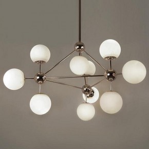 Люстра на штанге Imperiumloft Modo Chandelier White Glass 40,514 в Елабуге - elabuga.mebel24.online | фото