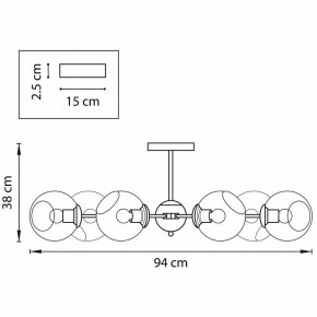 Люстра на штанге Lightstar Beta 785066 в Елабуге - elabuga.mebel24.online | фото 8