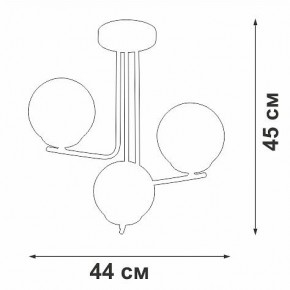 Люстра на штанге Vitaluce V49420 V49420-8/3PL в Елабуге - elabuga.mebel24.online | фото 2