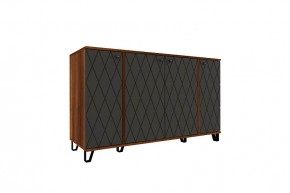 Модульная Спальня Римини (МДФ графит софт) в Елабуге - elabuga.mebel24.online | фото 2